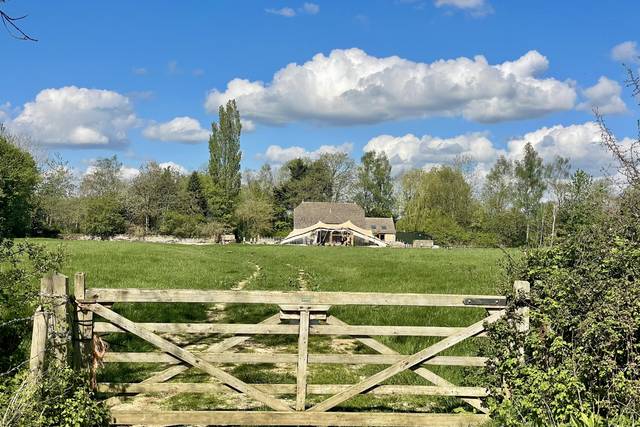 View across the fields