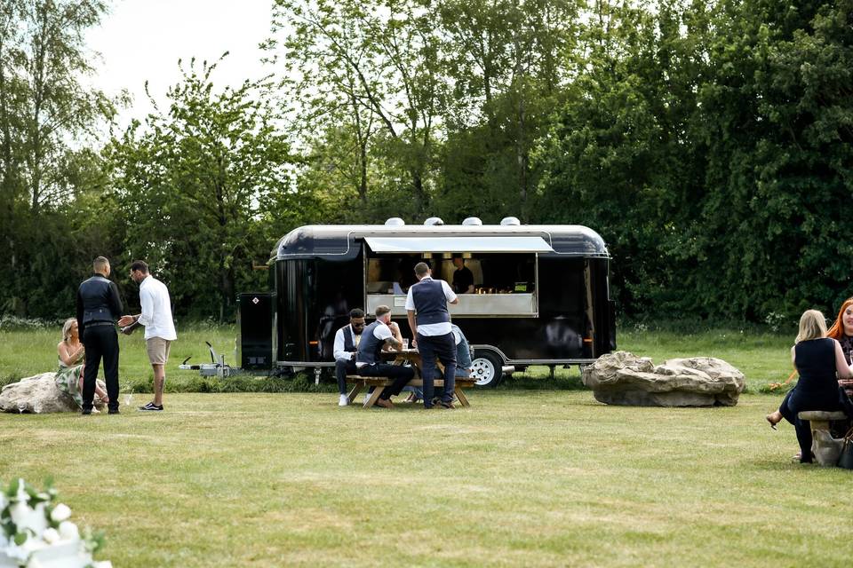 Evening food van