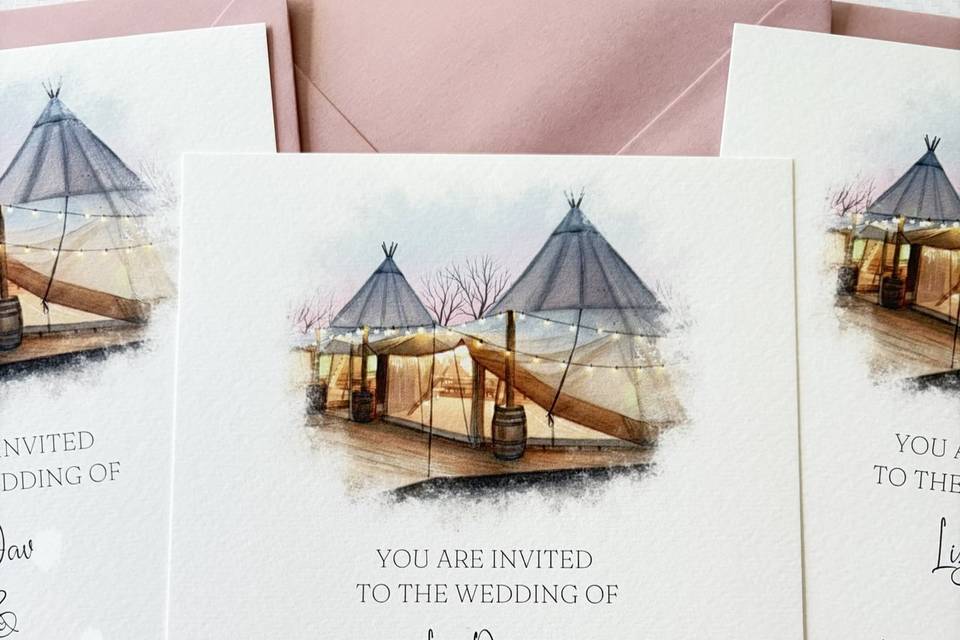 Venue Invitations