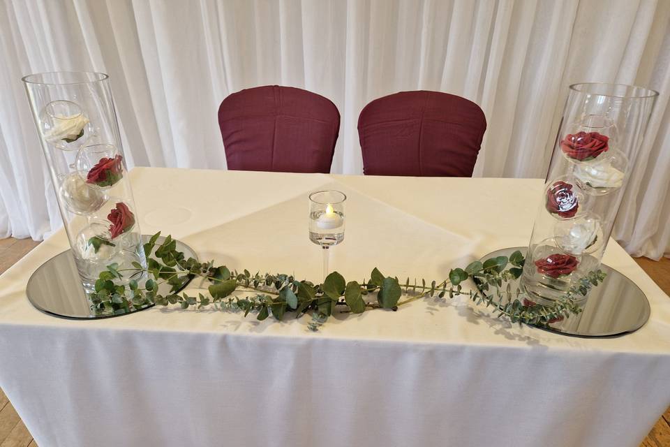 Ceremony table