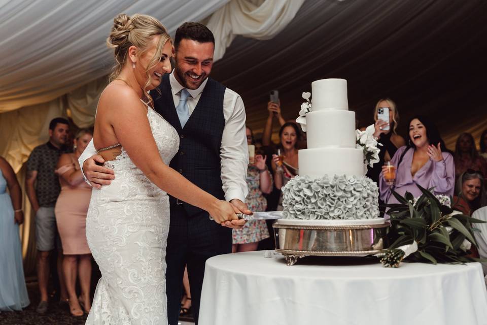 Cake Cutting at New Hall