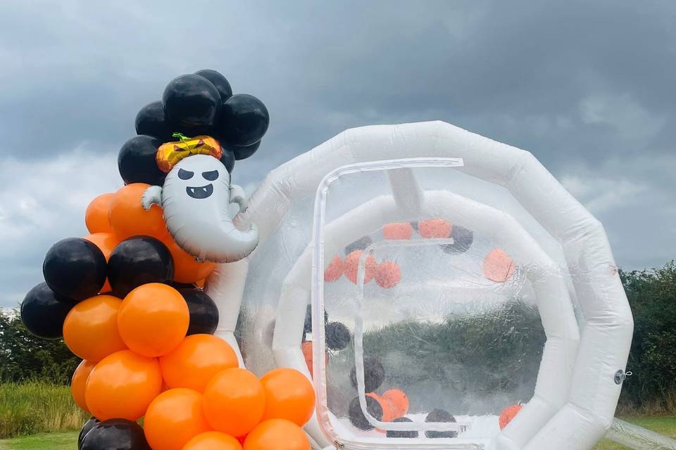 Halloween Bubble House