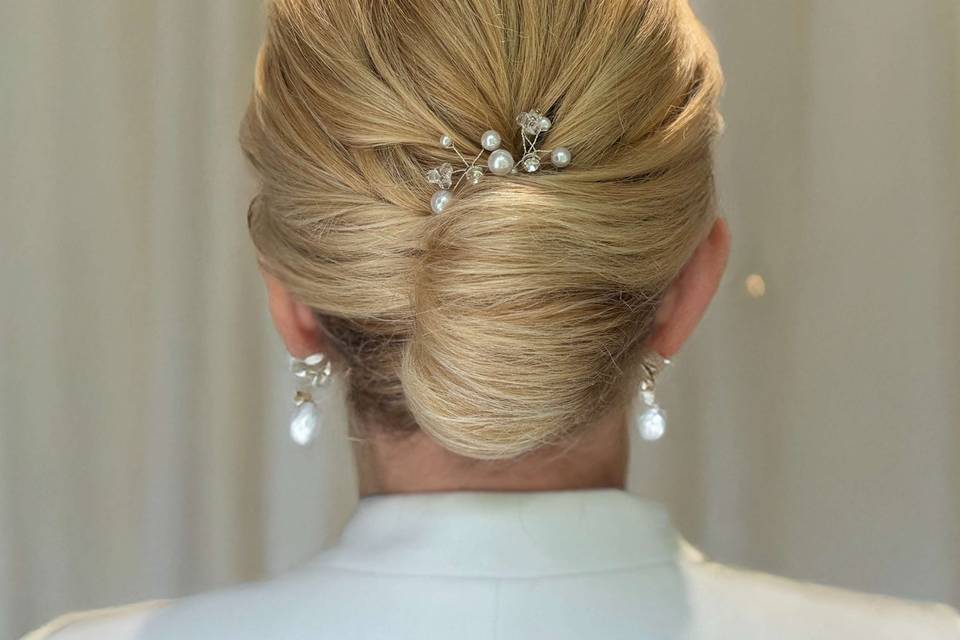 Classic French twist