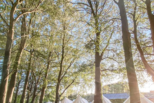 Blank Canvas Tent Hire in Devon Wedding Marquee Tipi Hire