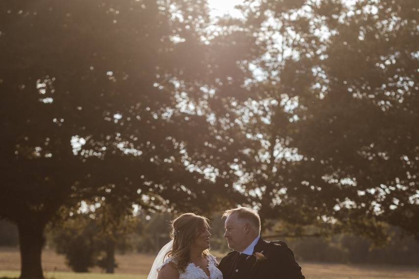 Bride and groom