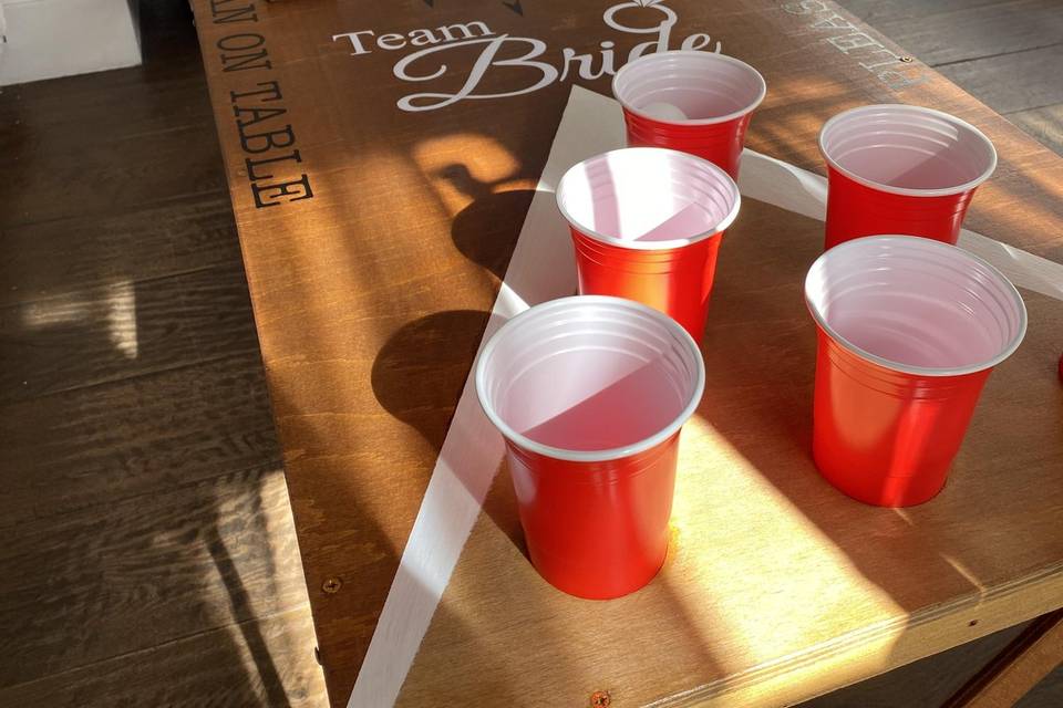 Beer pong