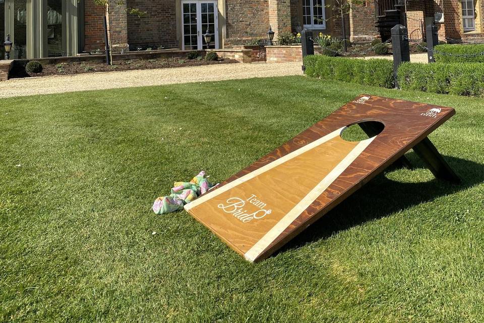 Corn hole Offley Place