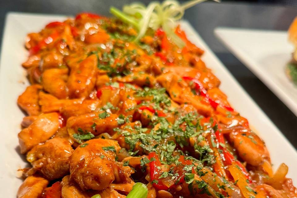 Sweet chilli chicken