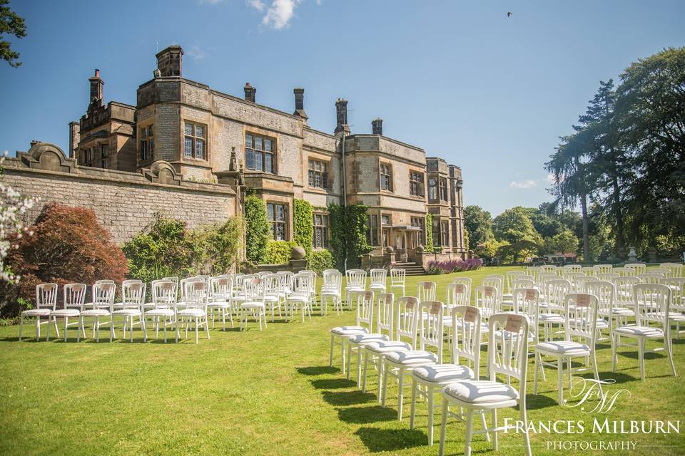 Ceremony on The South Lawns