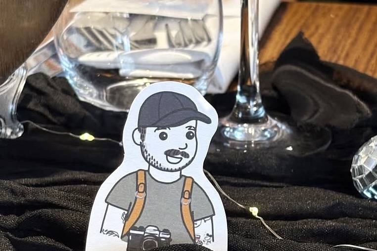 Guest Portrait Name Cards