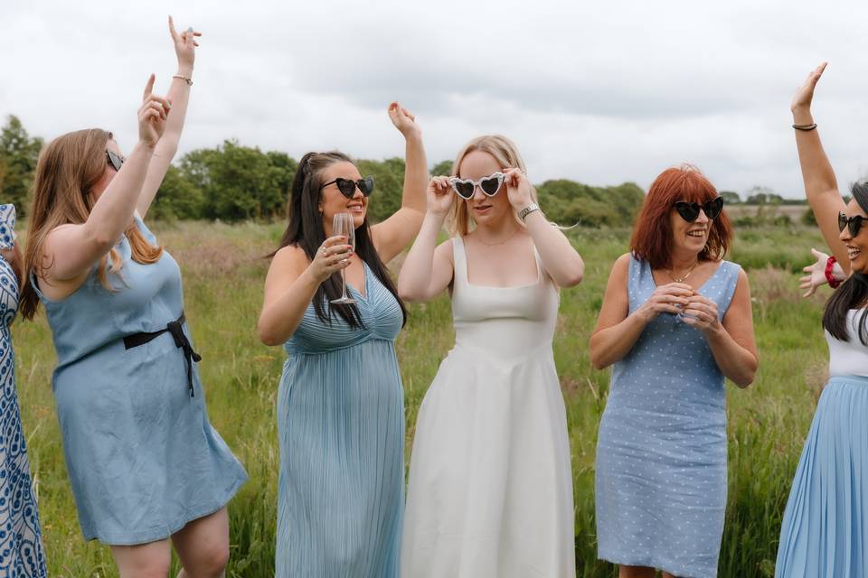 Bridal Party Group Portraits