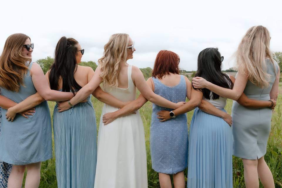 Bridal Party Group Portraits