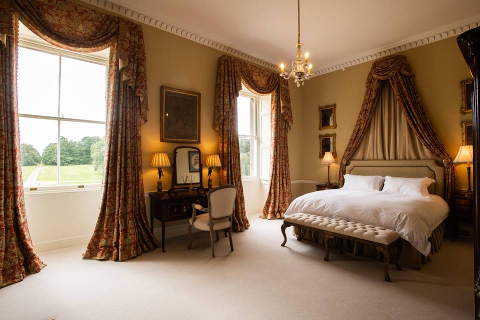 One of nine spacious Bedrooms