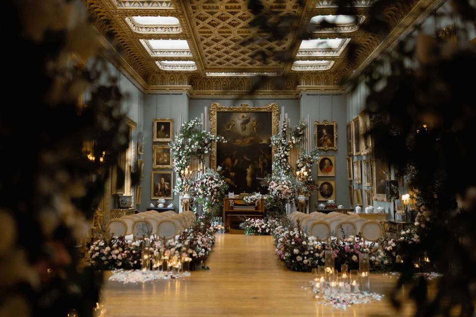 Indoor ceremony