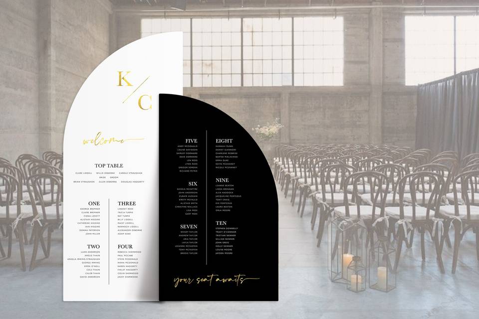 Large table plan