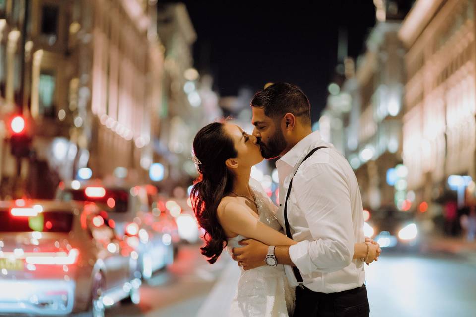 Modern London Wedding