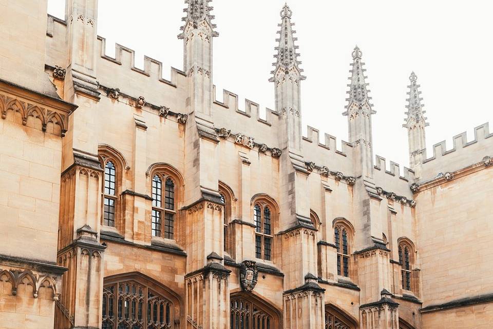 The Bodleian Oxford Wedding