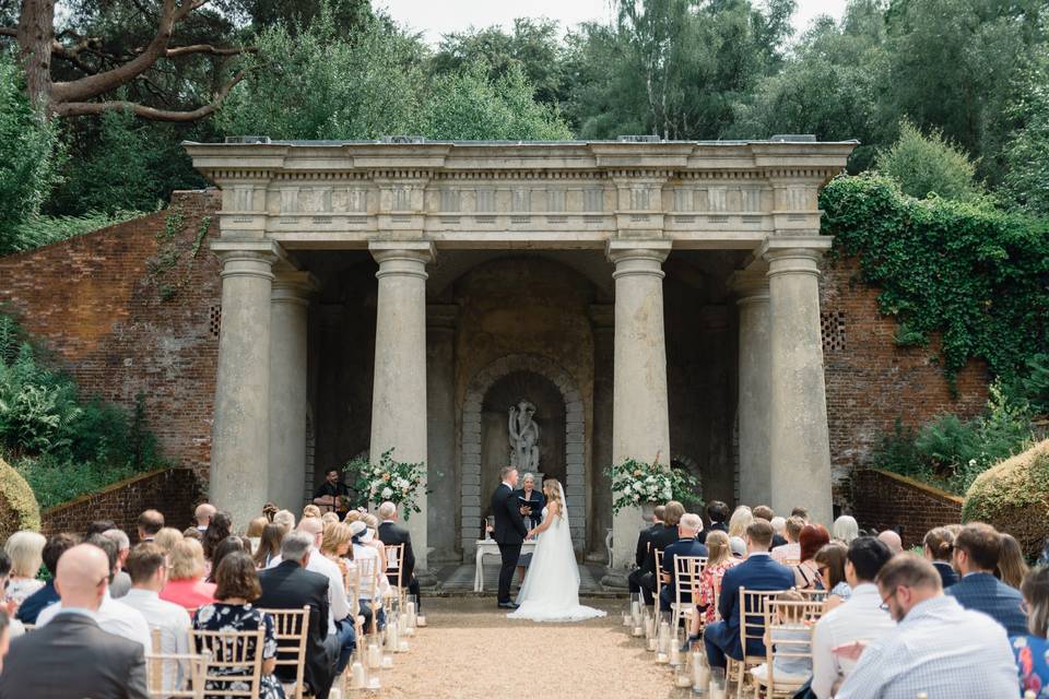 Outdoor Essex Wedding