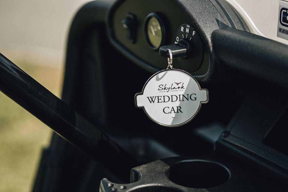 Wedding Golf Buggy