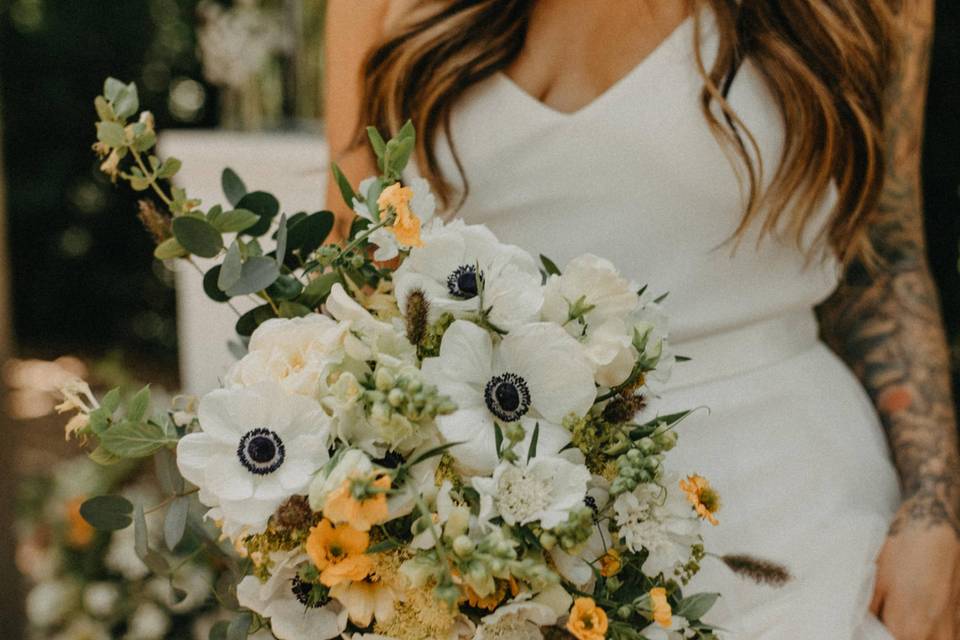 English garden bouquet