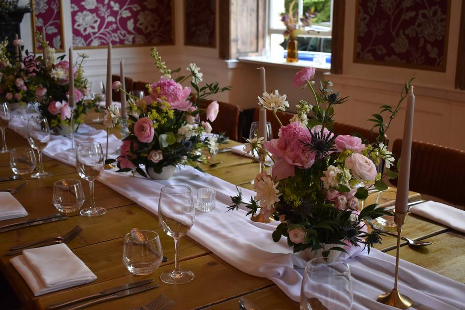 Reception flowers