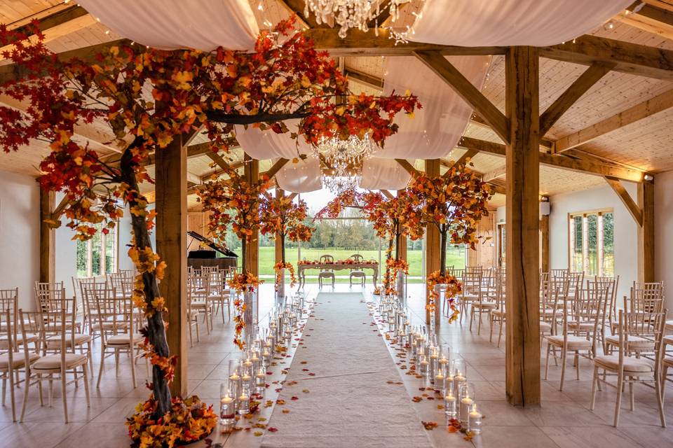 Autumn Ceremony Room