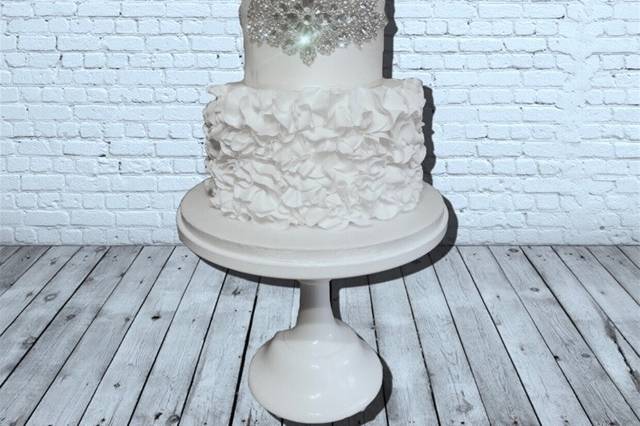 White cake