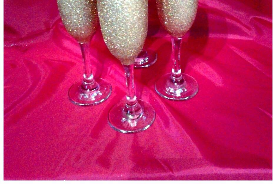 GlitterBall Glassware