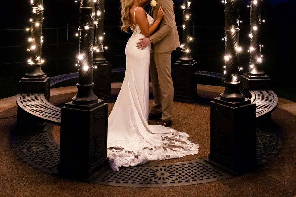 Night Time in the Gazebo