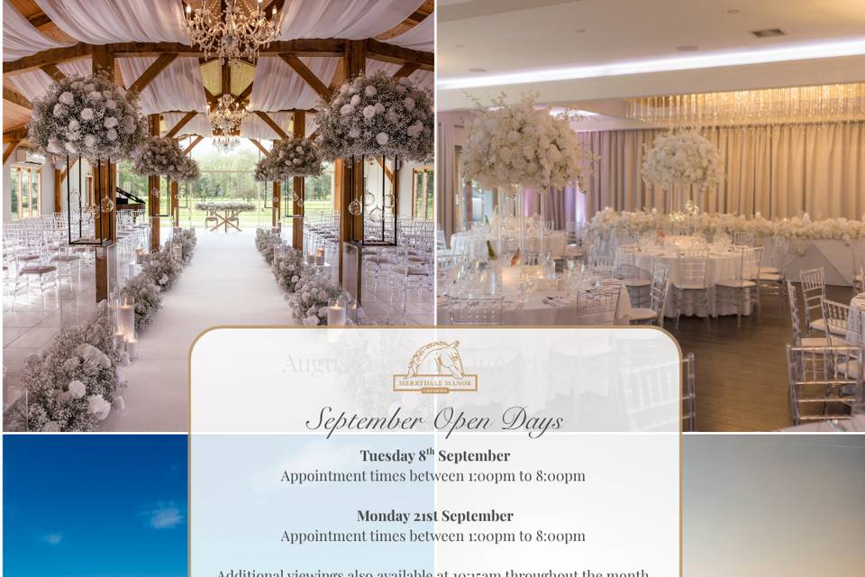 September Open Days