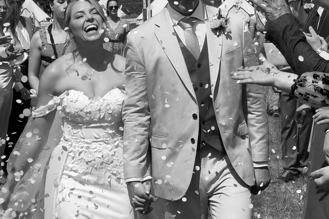 The confetti walk | L&J