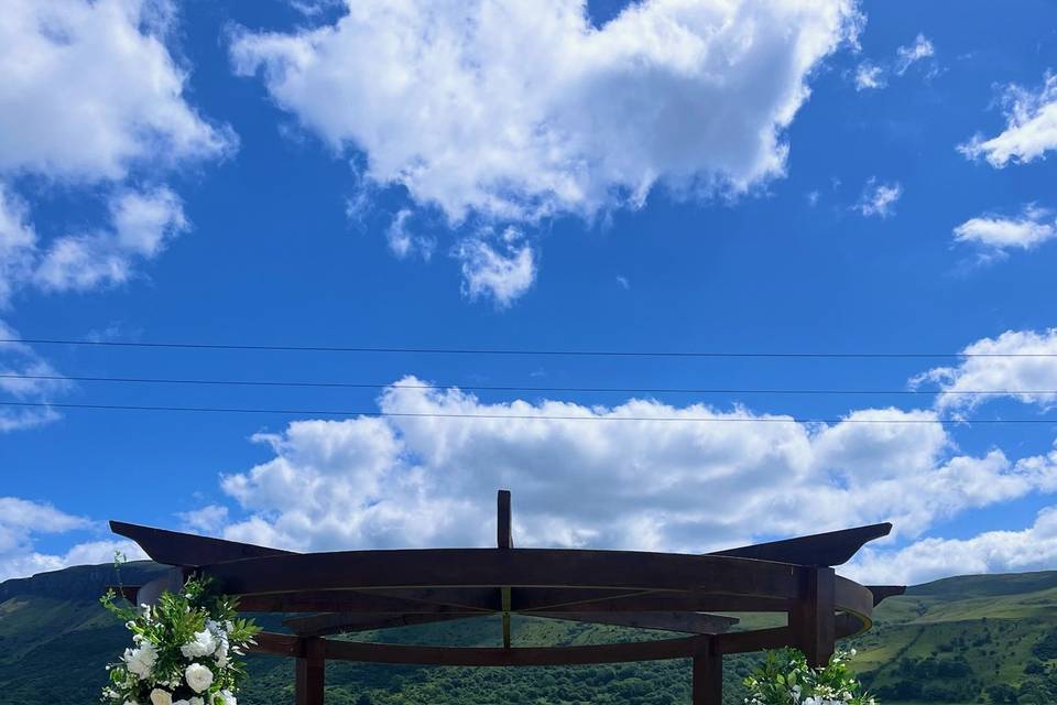 Floral Pillars