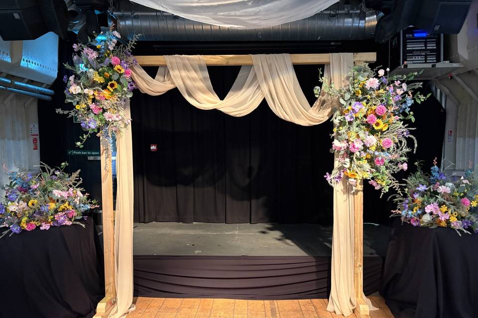 Wooden arches