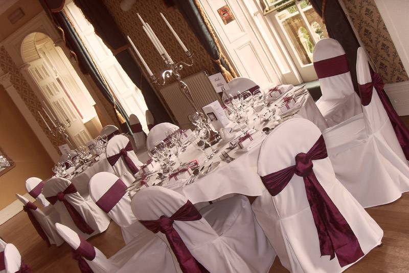 Chair Covers & Candelabras