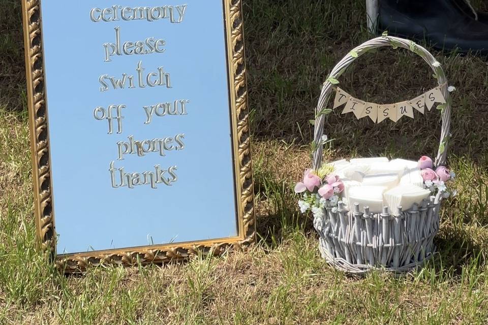 Countryside Wedding Detailss