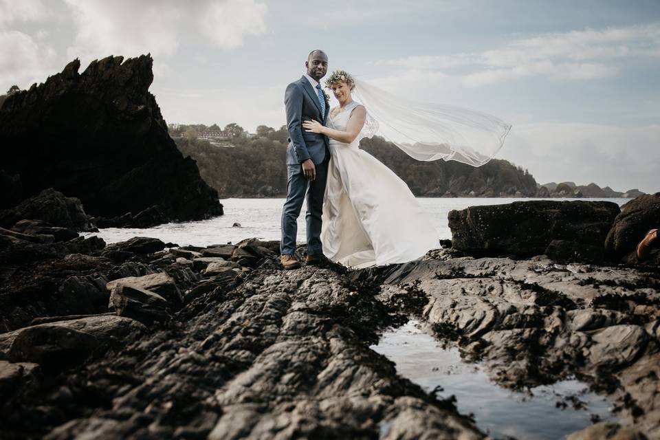 Rustic Coastal Wedding