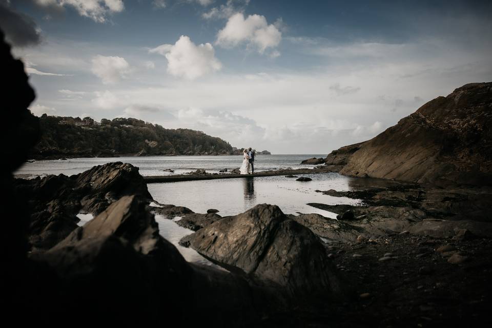 Beautiful Rustic Beach Wedding