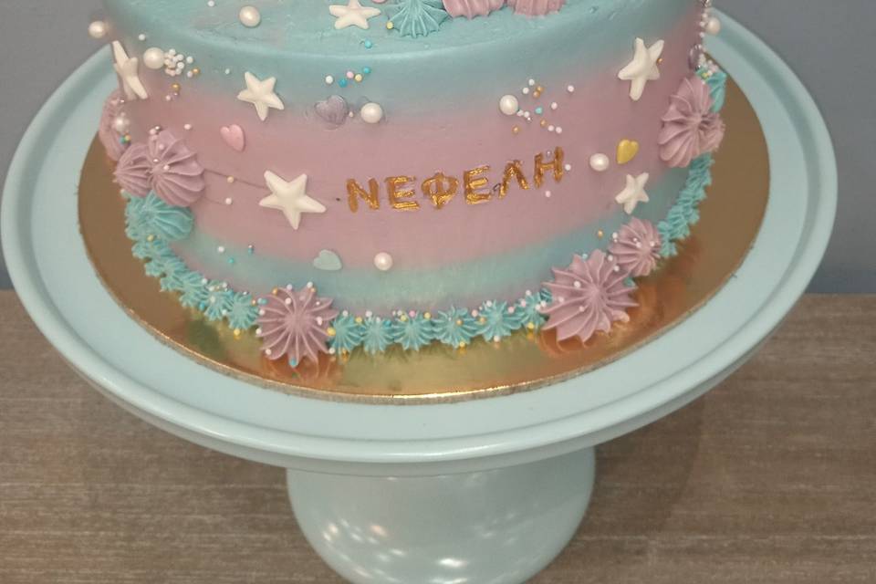 Birthday cake unicorn