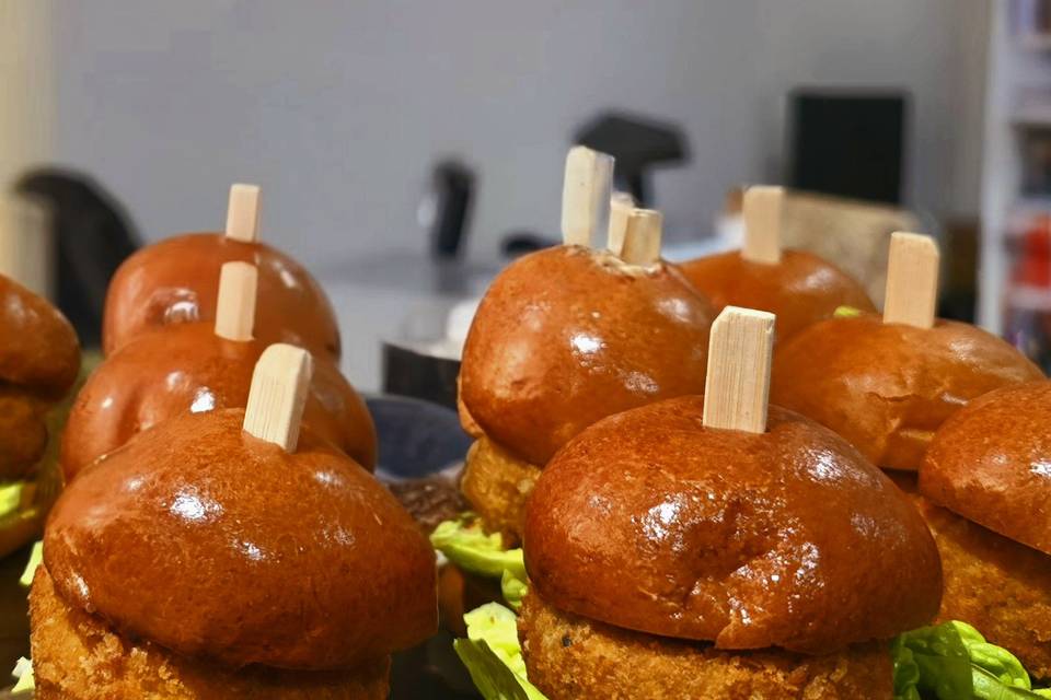 Fish burgers