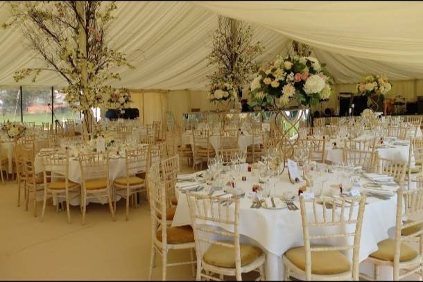 Reception marquee