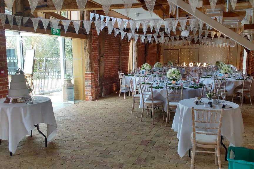 A barn wedding