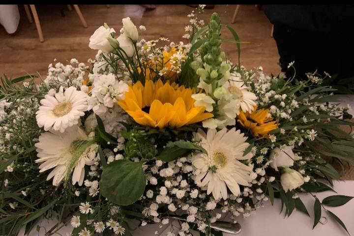 Top Table flowers