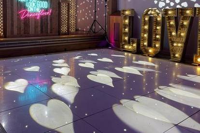 Starlit dance floor