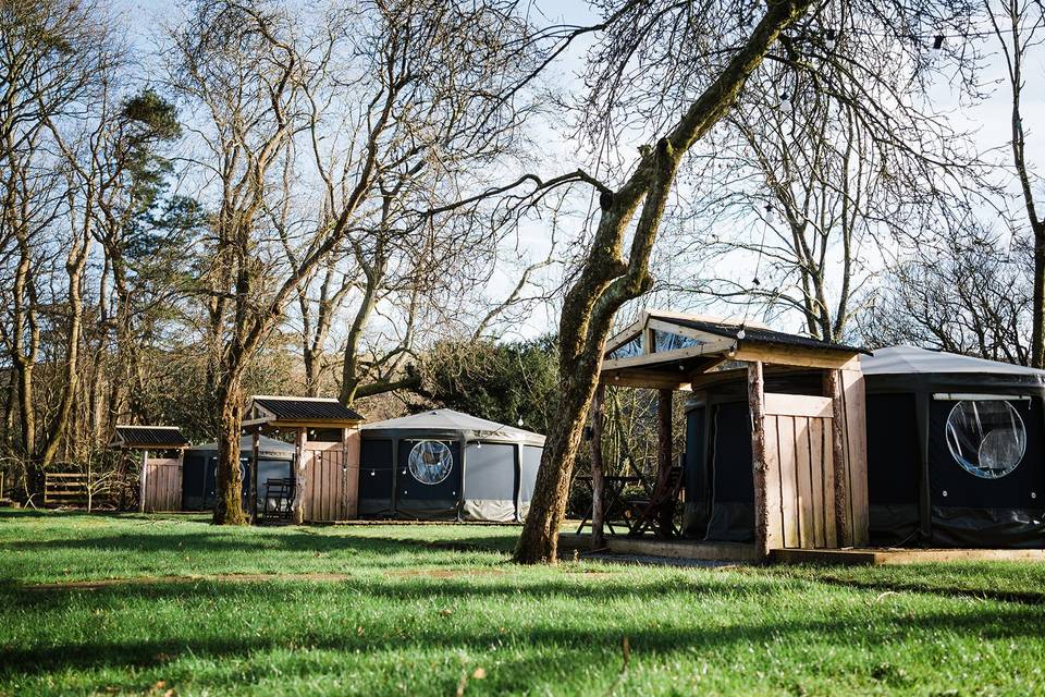 THE YURTS