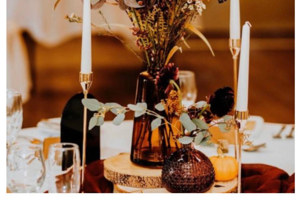 Dried Table Arrangement