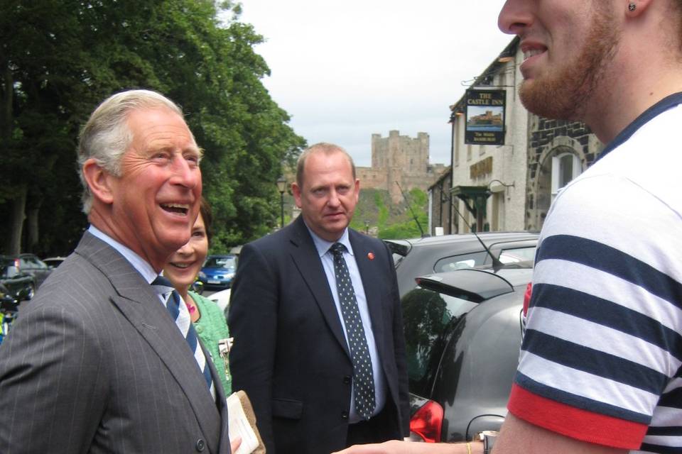 Entertaining hrhprince charles