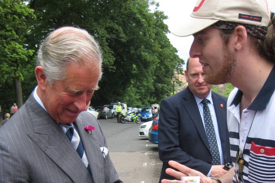 Entertaining hrhprince charles