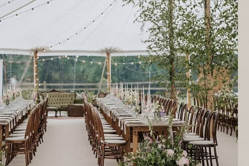 A range of marquees