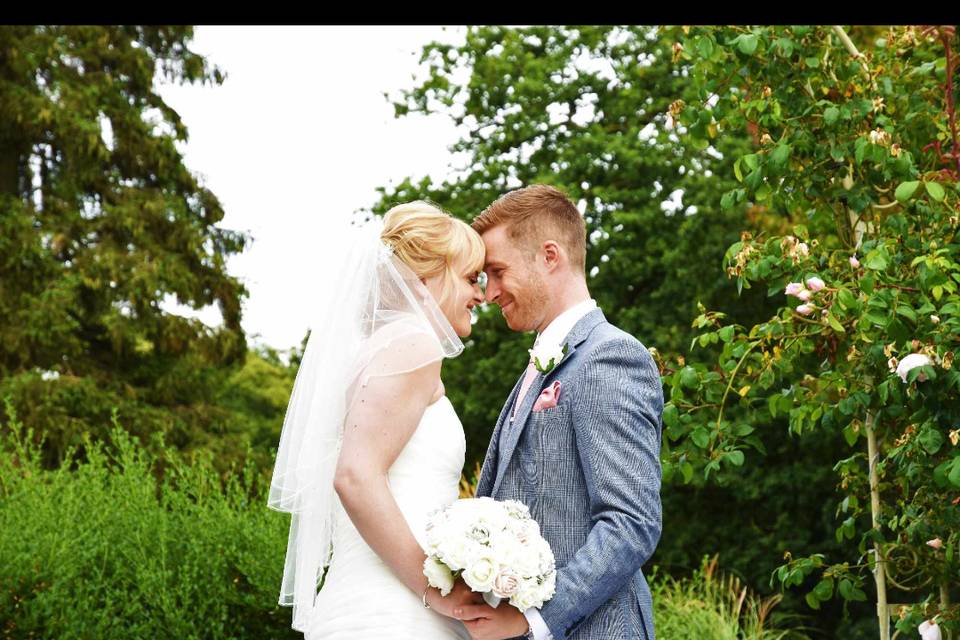 Bride and groom