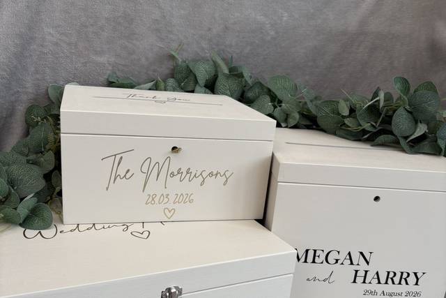 Wedding card post boxes